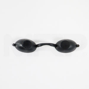 Laser IPL Patient Eye Shield Safety Eyewear Silicone Black Goggles
