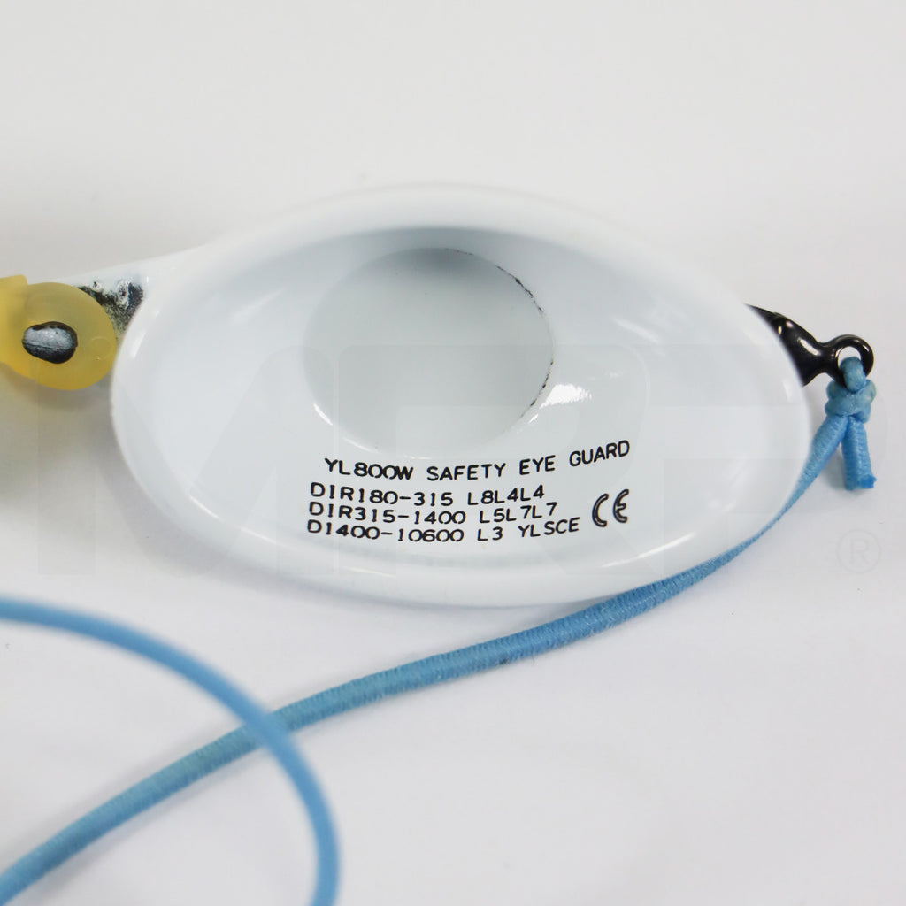 Syneron Patient Eyeshield White Plastic Eyewear Eye Guard 180nm-10600nm OP12710