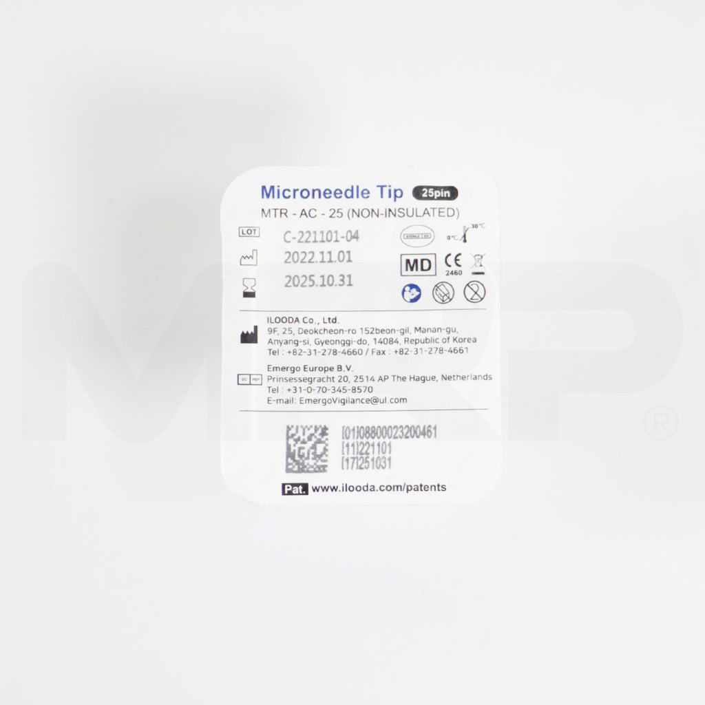 Cutera Secret RF MicroNeedle Tip 25-Pin Non-Insulated MTR-AC-25 - EXP 10-2025 - Single
