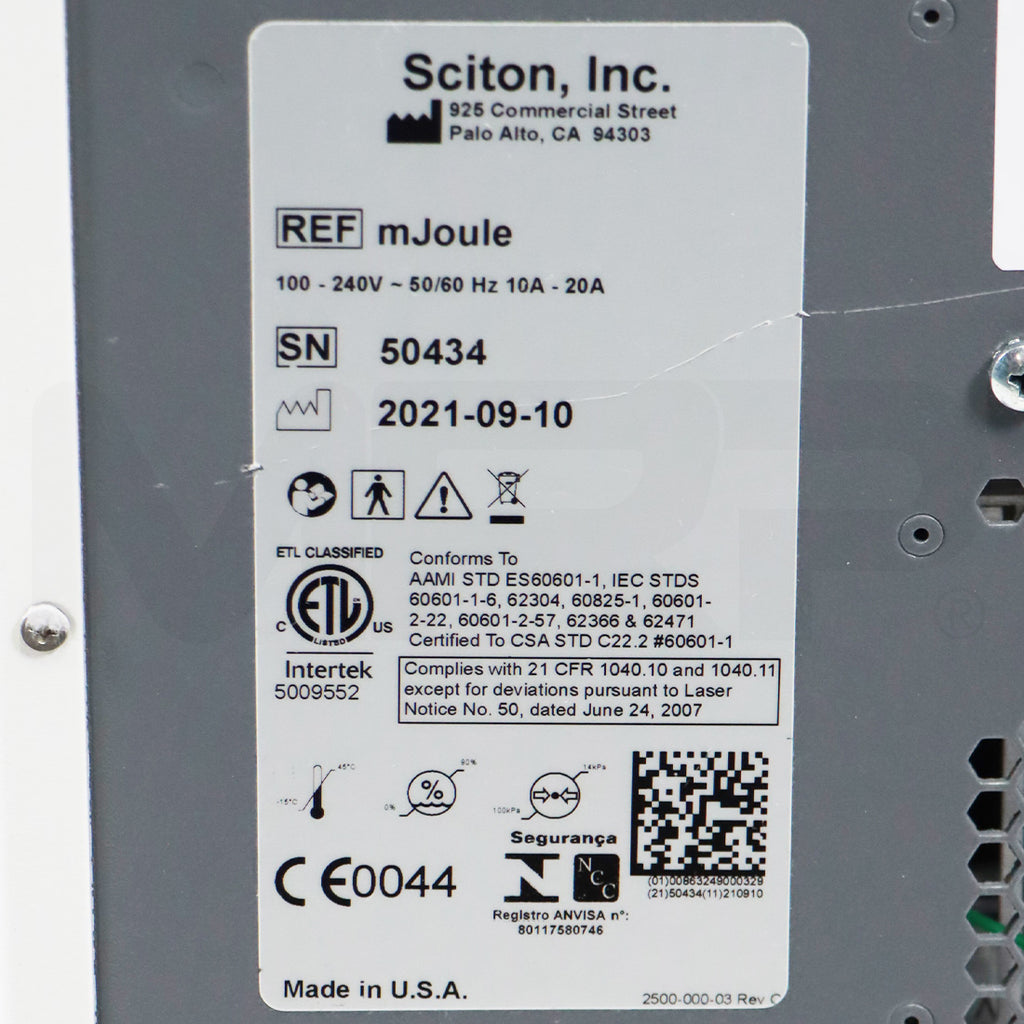 2021 Sciton mJOULE BBL HERO MOXI Dual Module Platform Laser System