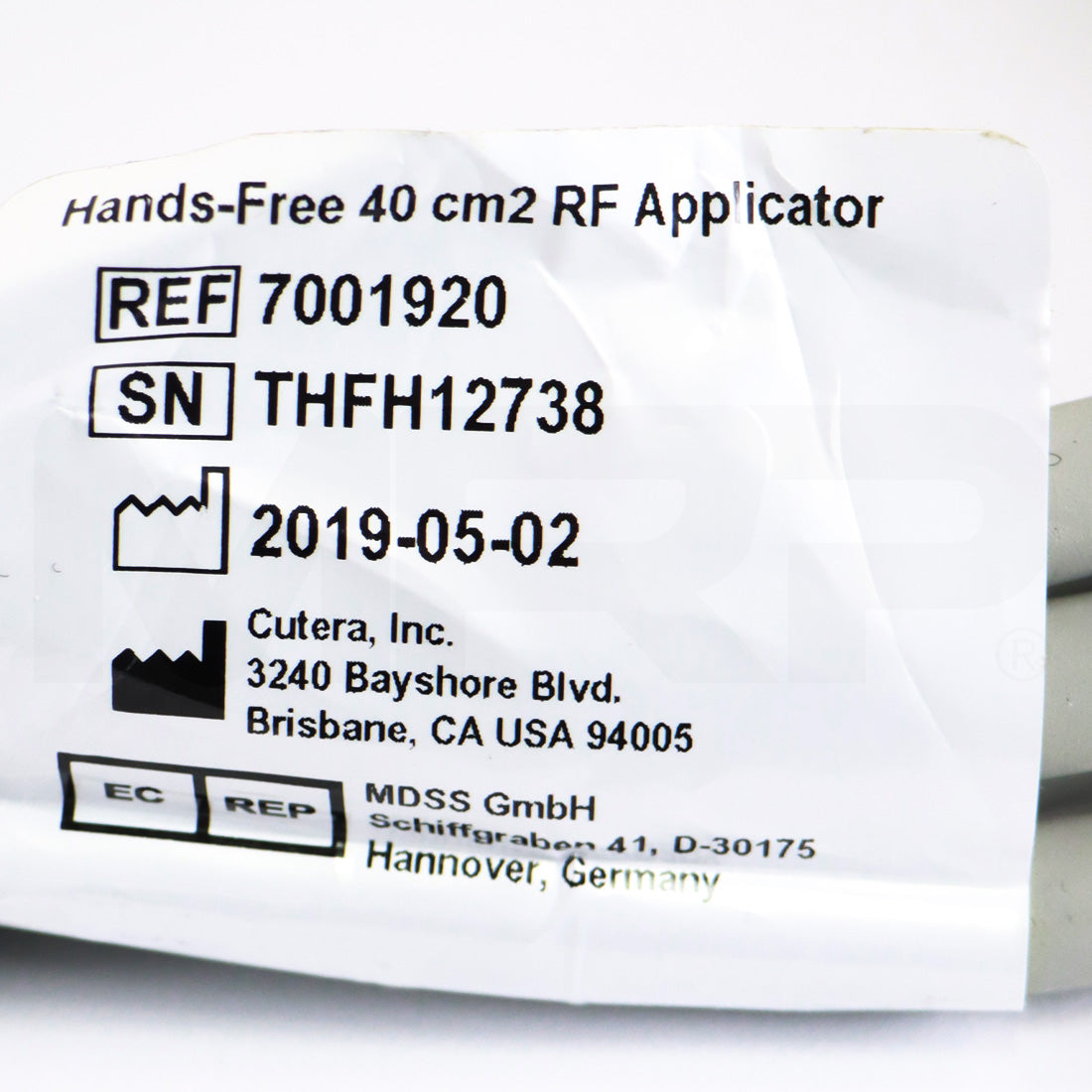 2019 Cutera truSculpt iD System Hands-Free Applicator Serial 1