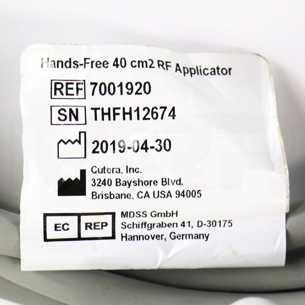 2019 Cutera truSculpt iD System Hands-Free Applicator Serial 2