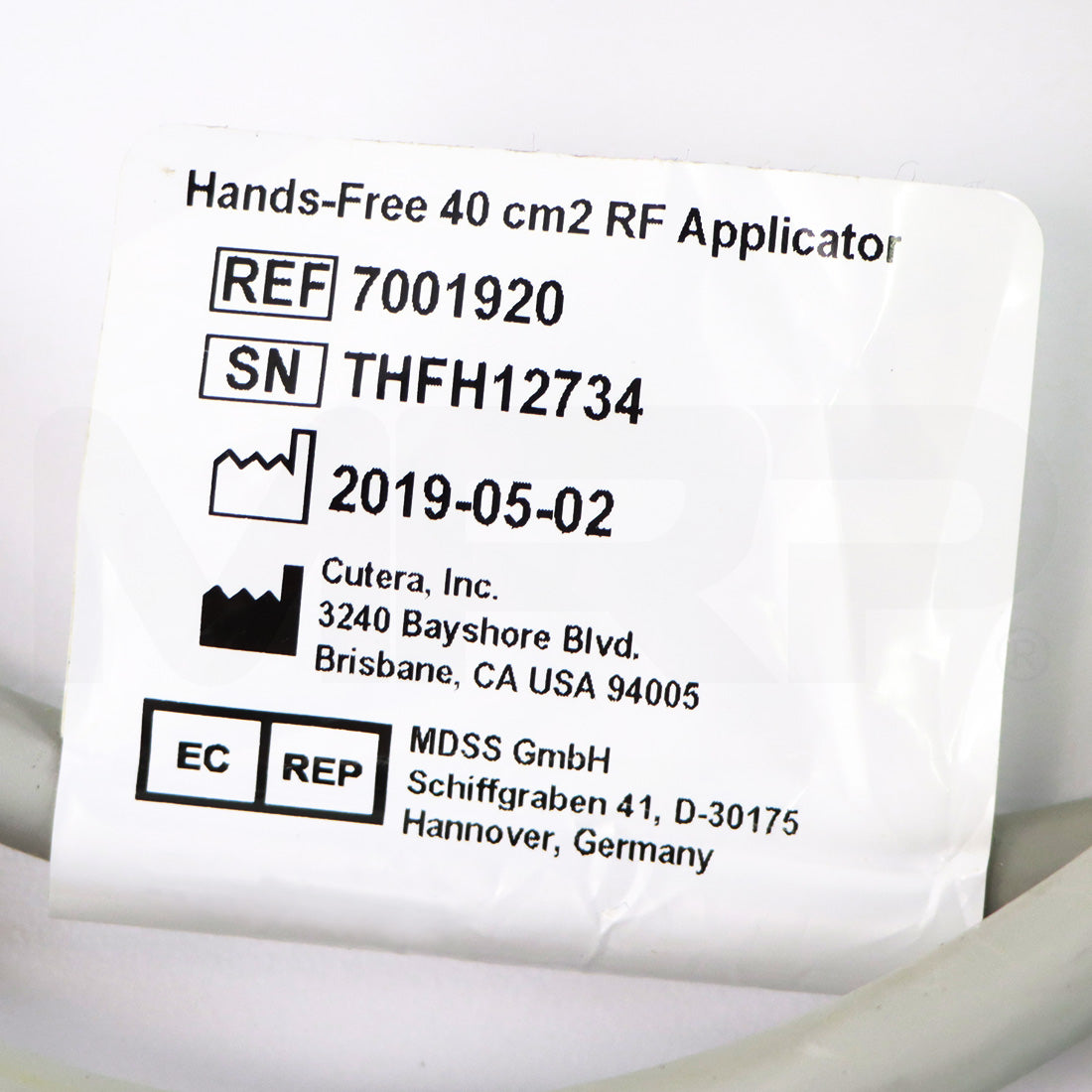 2019 Cutera truSculpt iD System Hands-Free Applicator Serial 4