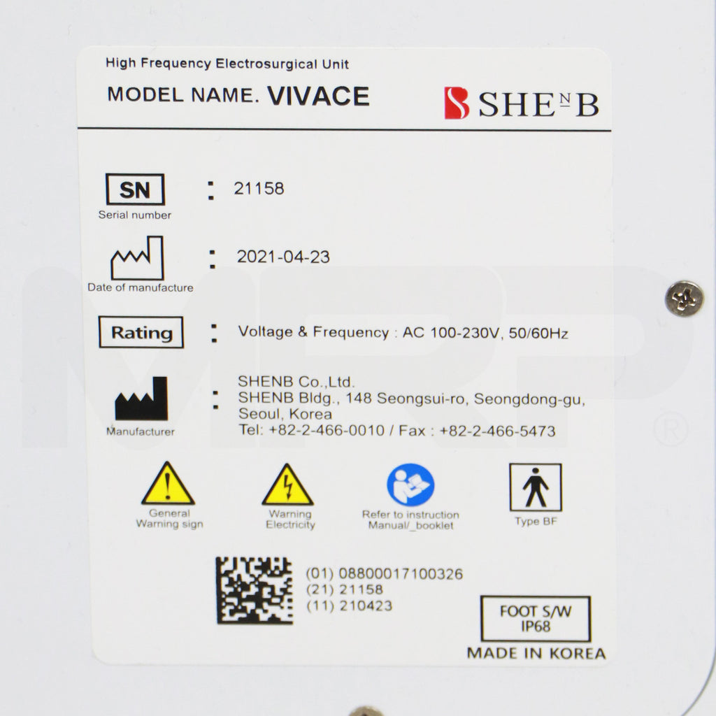 2021 SHEnB Vivace System Serial