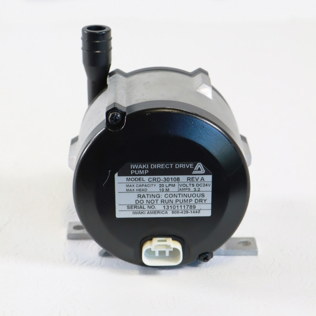 Candela Laser GentleMAX Direct Drive Water Pump IWAKI CRD-30108 Rev A