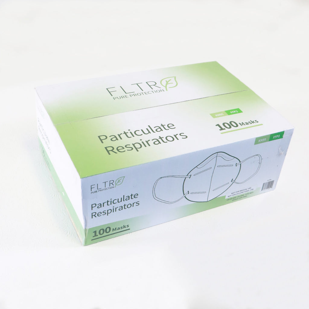 FLTR Pure Protection Particulate Respirators KN95 FFP2 100 Masks