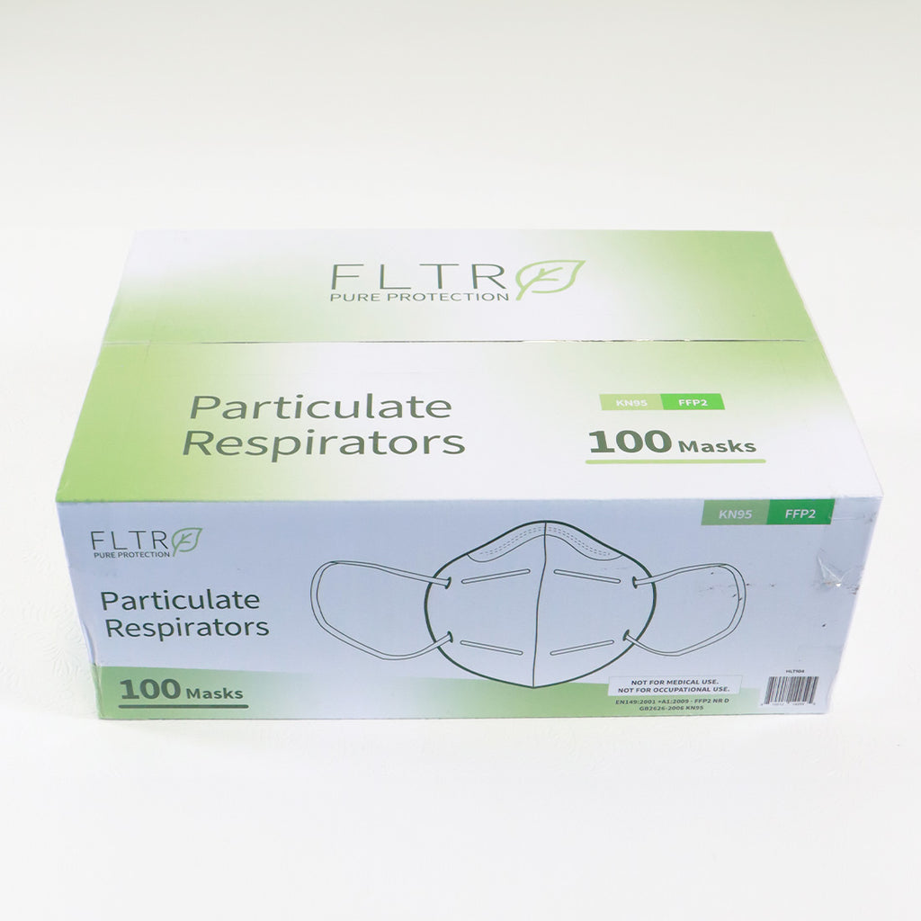 FLTR Pure Protection Particulate Respirators KN95 FFP2 100 Masks