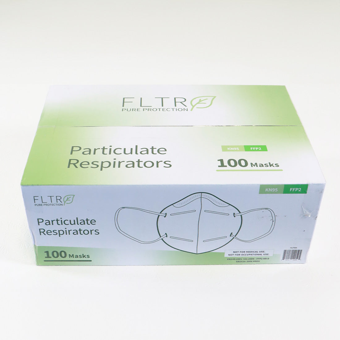 FLTR Pure Protection Particulate Respirators KN95 FFP2 100 Masks