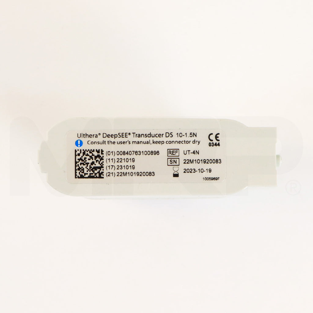 Ulthera DeepSEE DS 10-1.5N Narrow Orange Transducer Label