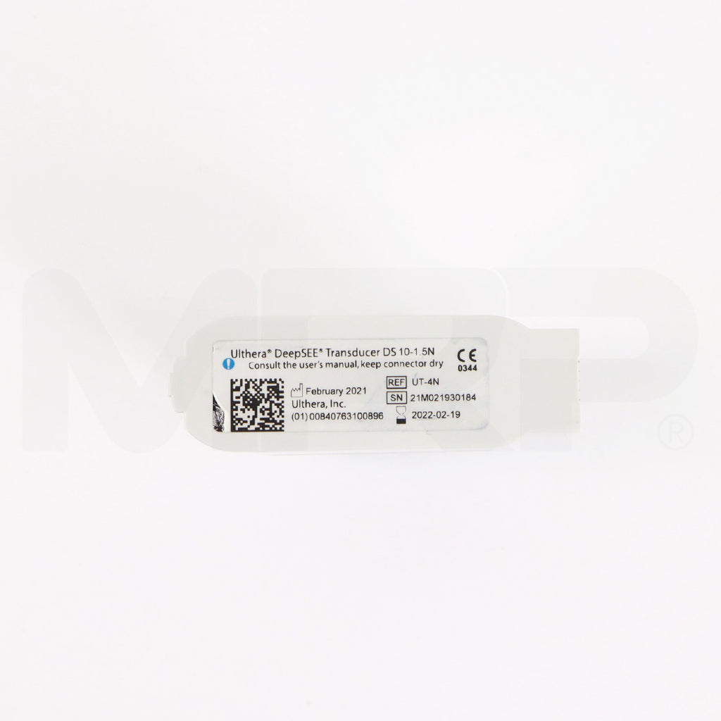 Ulthera DeepSEE DS 10-1.5N Narrow Orange Transducer Label