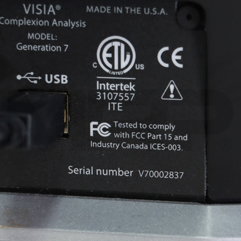 Canfield Scientific Visia Generation 7 System Serial