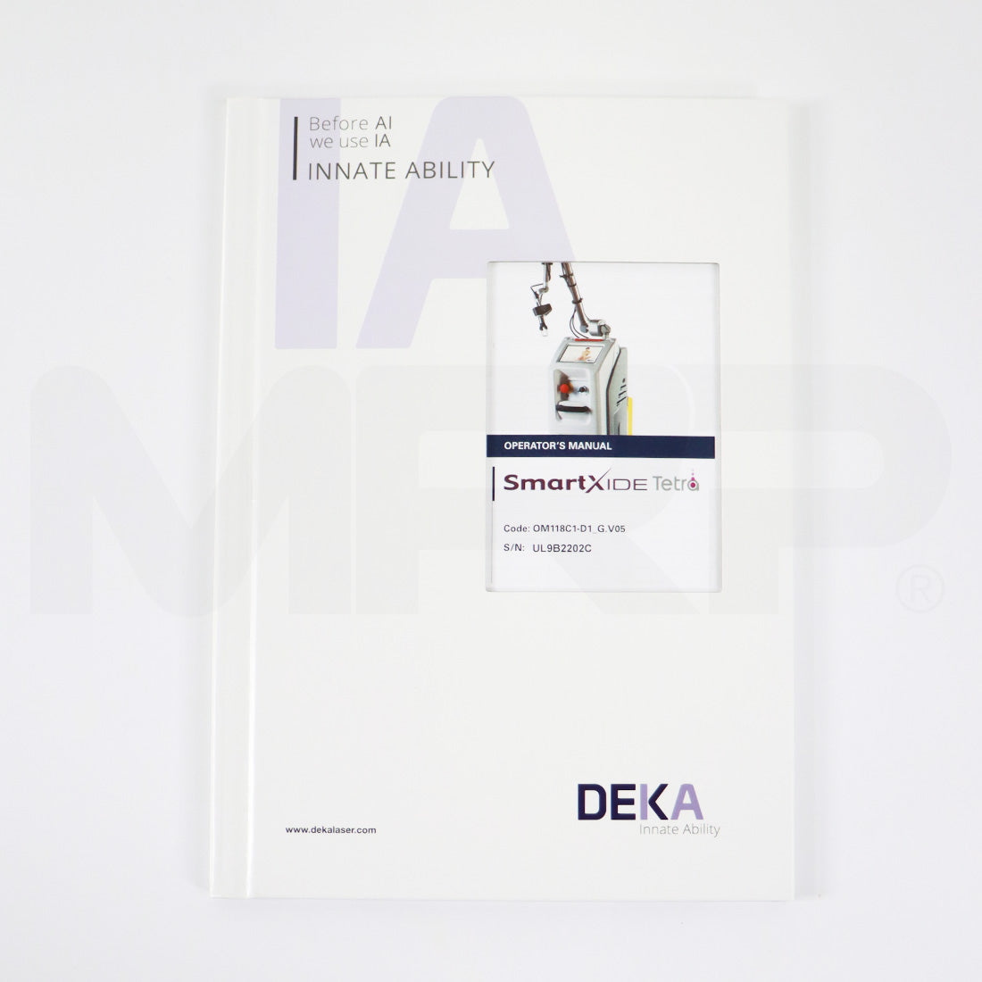 2019 Deka SmartXide Tetra Operator's Hard Cover Manual