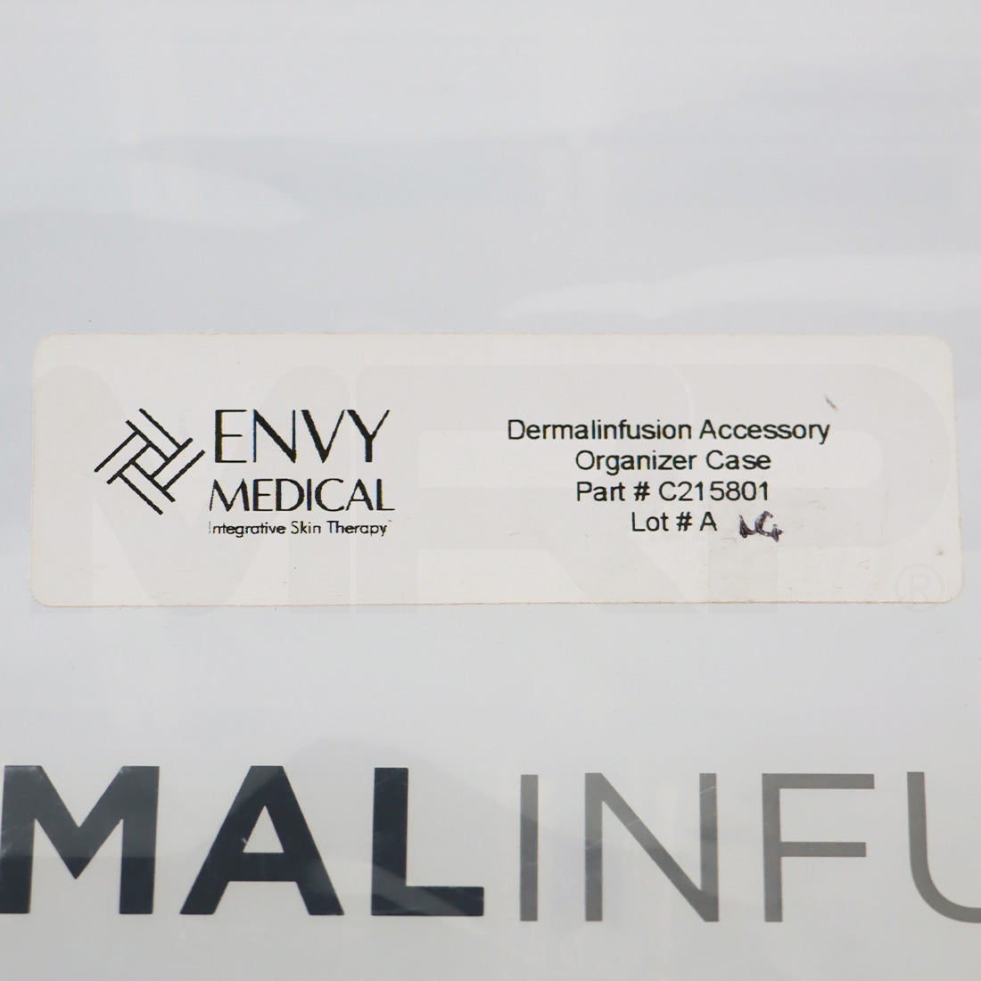 Envy Medical SilkPeel Dermal Infusion Accessory Plastic Organizer Tray C215801