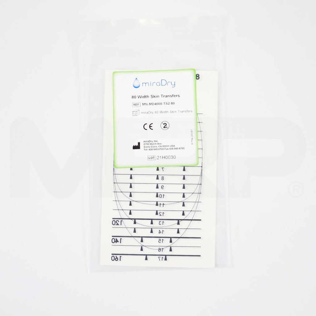 MiraDry 80 Width Skin Transfers Paper Template Sizes Marking Stencil 12x