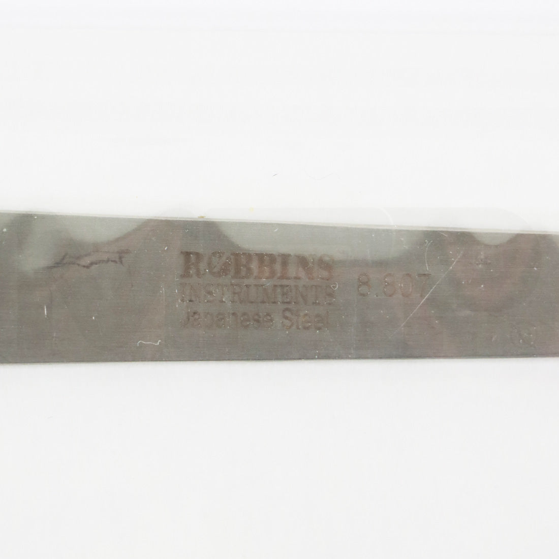 Robbins Two Piece Stainless Steel Scalped Surgical Knife Handle