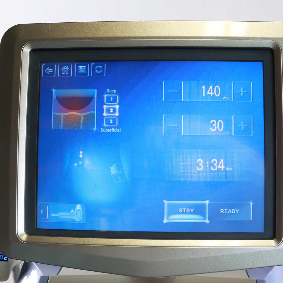 2013 Alma Accent VShape System Body Contour RF Pixel Large BiPolar Ultra