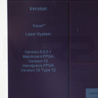 2007 Solta Fraxel 1550 System Screen