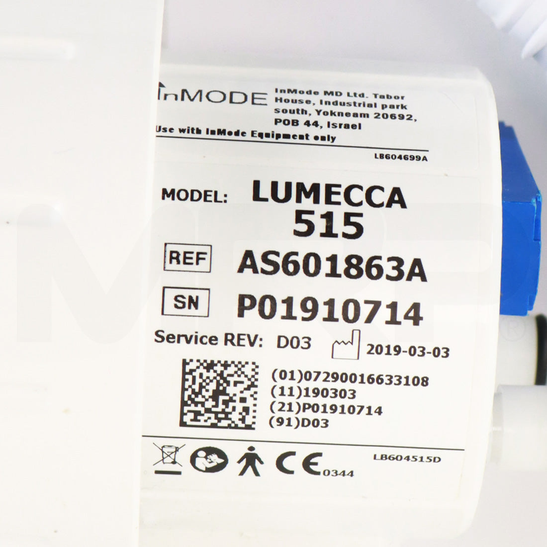 2020 InMode Optimas System Lumecca 515 Serial