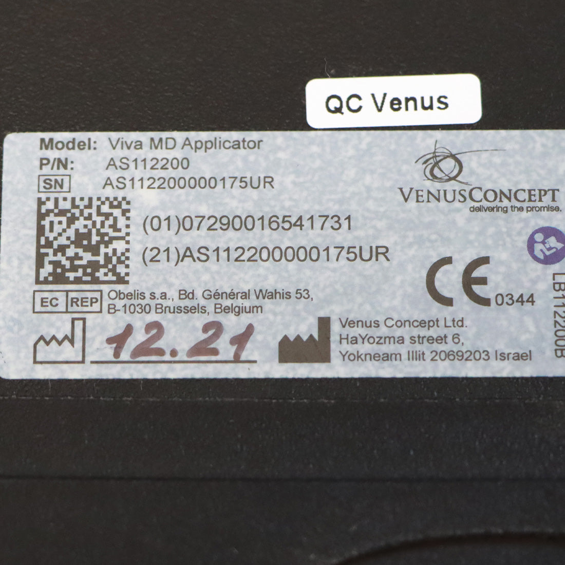 2015 Venus Concept Venus Viva Diamondpolar & MD Facial RF Resurfacing Skin System