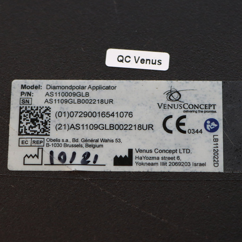 2015 Venus Concept Venus Viva Diamondpolar & MD Facial RF Resurfacing Skin System