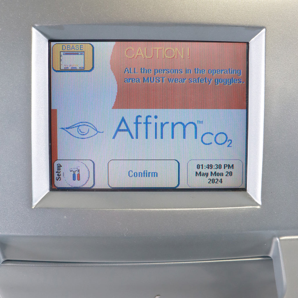 2009 Cynosure Affirm CO2 Smart Skin Laser Skin Rejuvenation Tightening M079AA1
