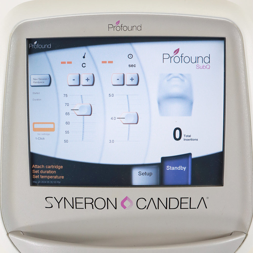 Syneron Candela Profound Microneedling RF Skin Tightening SubQ Dermal System