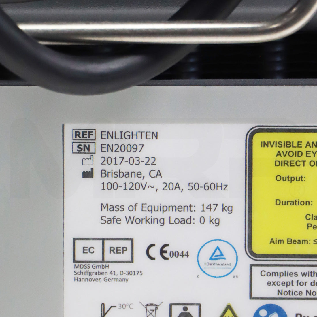 2017 Cutera Enlighten II Tattoo Removal Skin Revitalization System