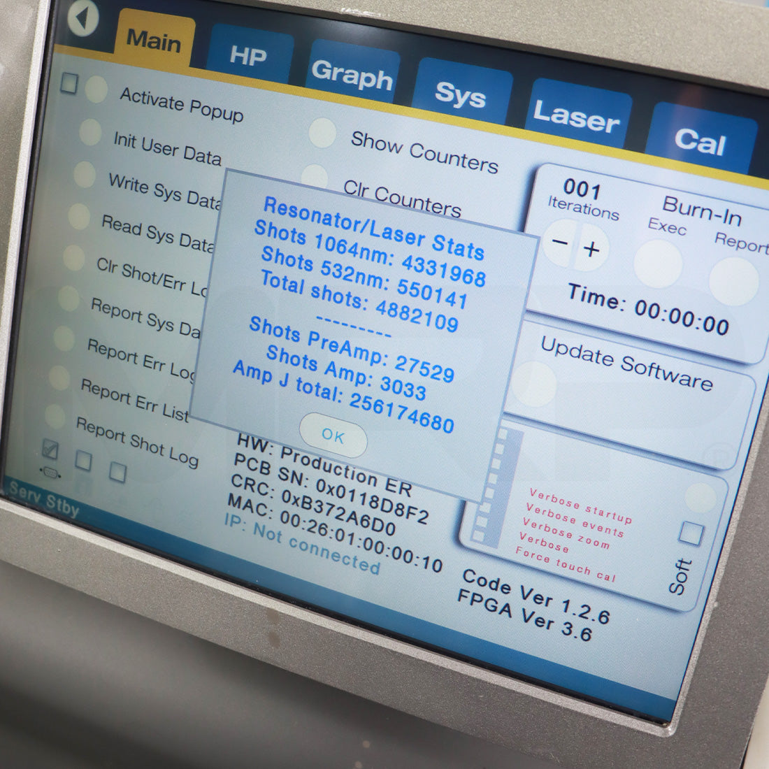 2017 Cutera Enlighten II Tattoo Removal Skin Revitalization System