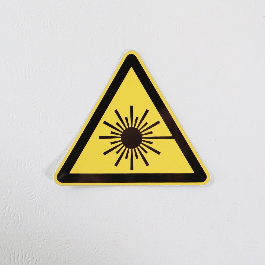 DEKA Door Safety Yellow Warning Label 079101200 2x