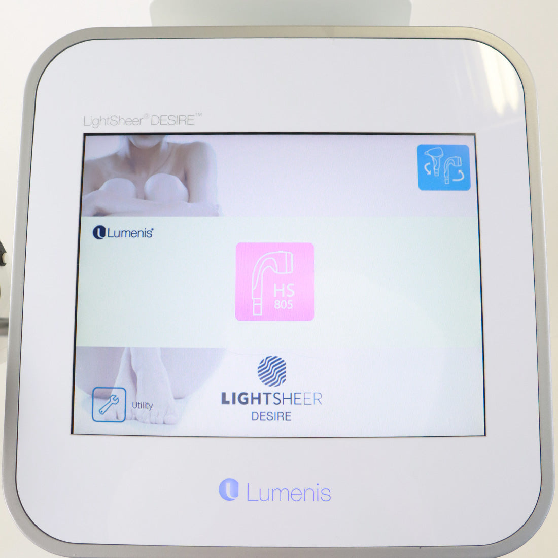 2017 Lumenis LightSheer Desire Diode Laser Hair Removal HS XC Handpieces