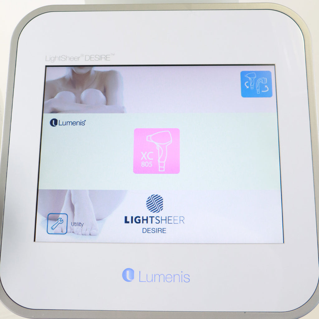 2017 Lumenis LightSheer Desire Diode Laser Hair Removal HS XC Handpieces