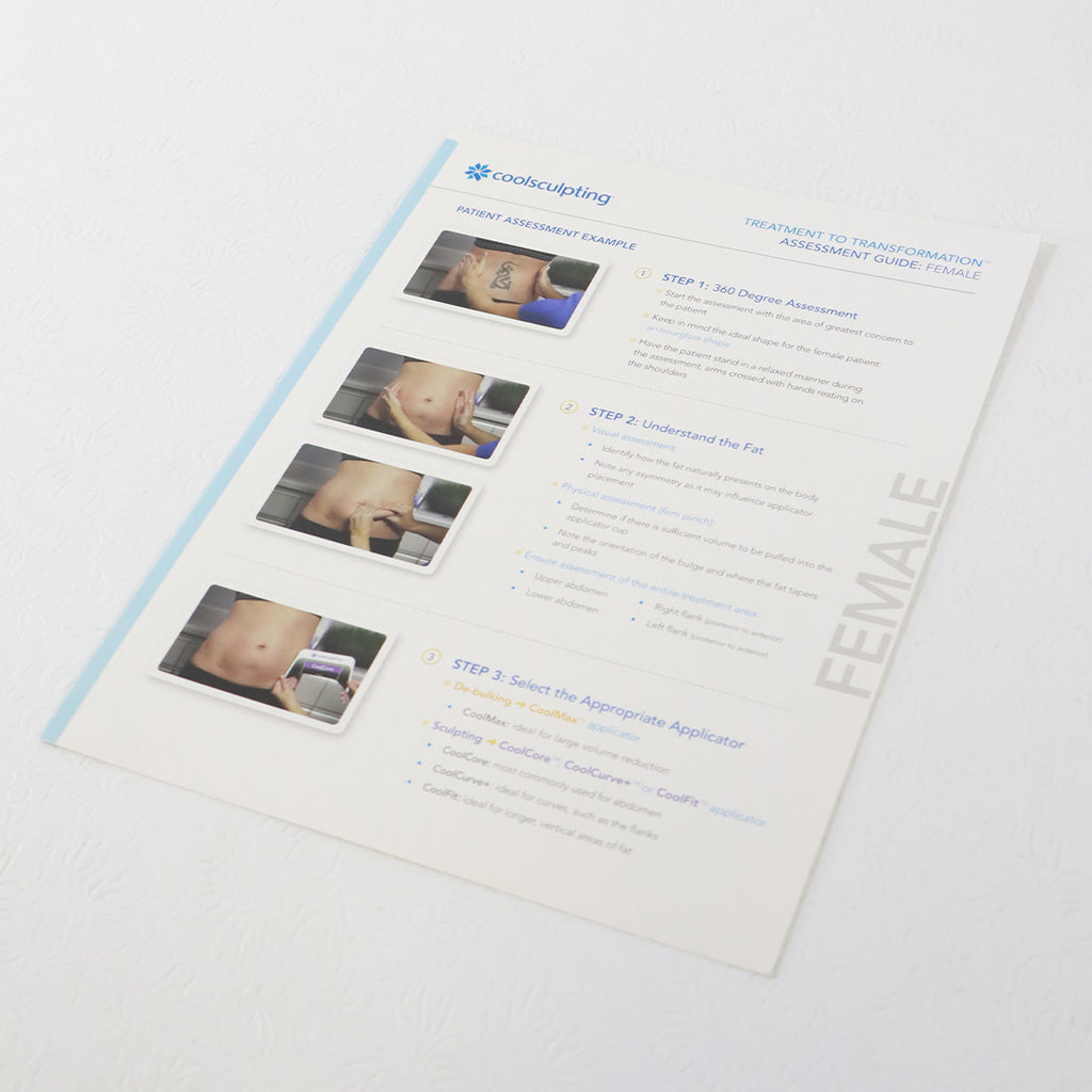 Zeltiq CoolSculpting Treatment To Transformation: Assessment Guide: Female