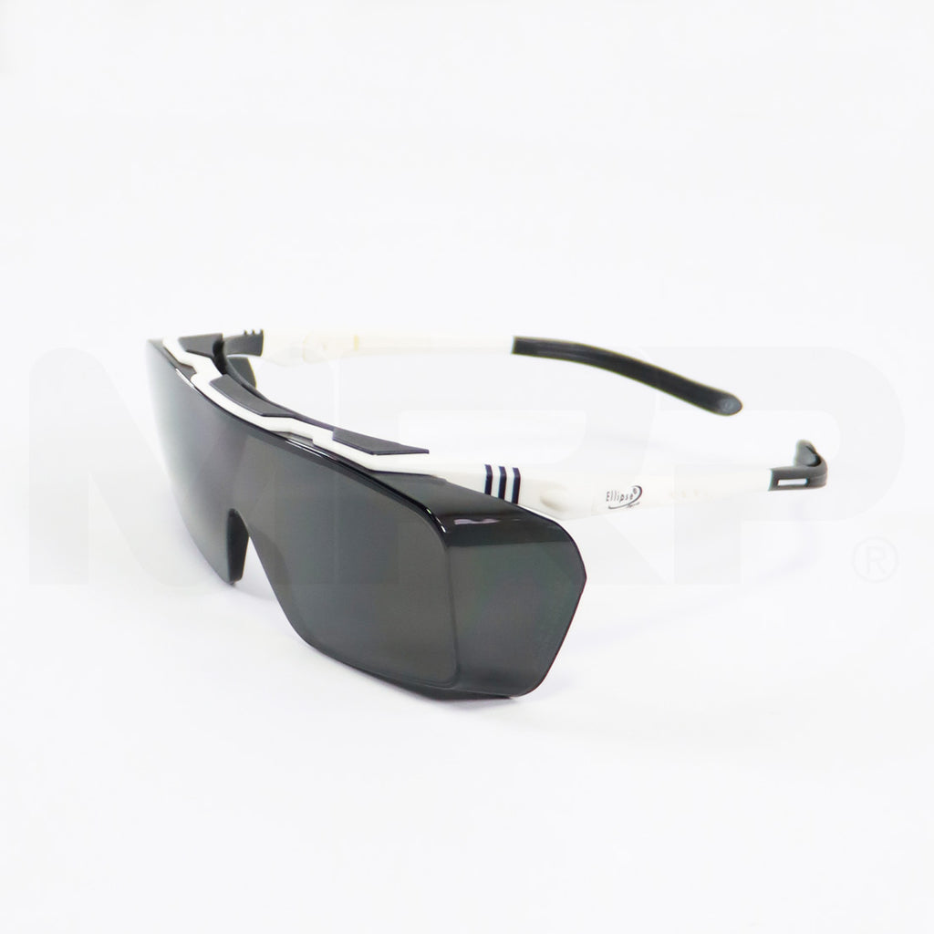 Protect LaserSchutz Ellipse Ontor White Safety Glasses Laser Protection Eyewear