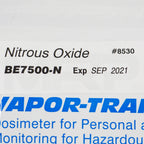Kem Medical Vapor-Trak Dosimeters Area Monitoring Hazardous Vapors Single Meter