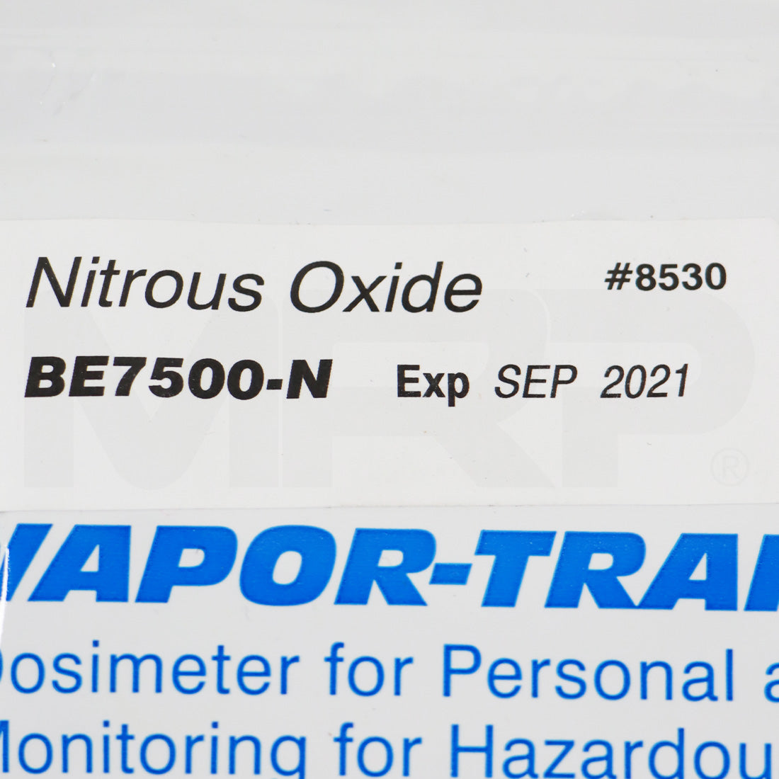 Kem Medical Vapor-Trak Dosimeters Area Monitoring Hazardous Vapors Single Meter