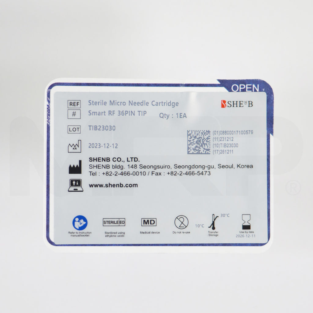 ShenB Sterile Micro Needle Cartridge Smart RF 36PIN Tip