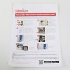 Tuttnauer Manual Autoclave Quick Installation Guide Chamber Brite Hose Kit