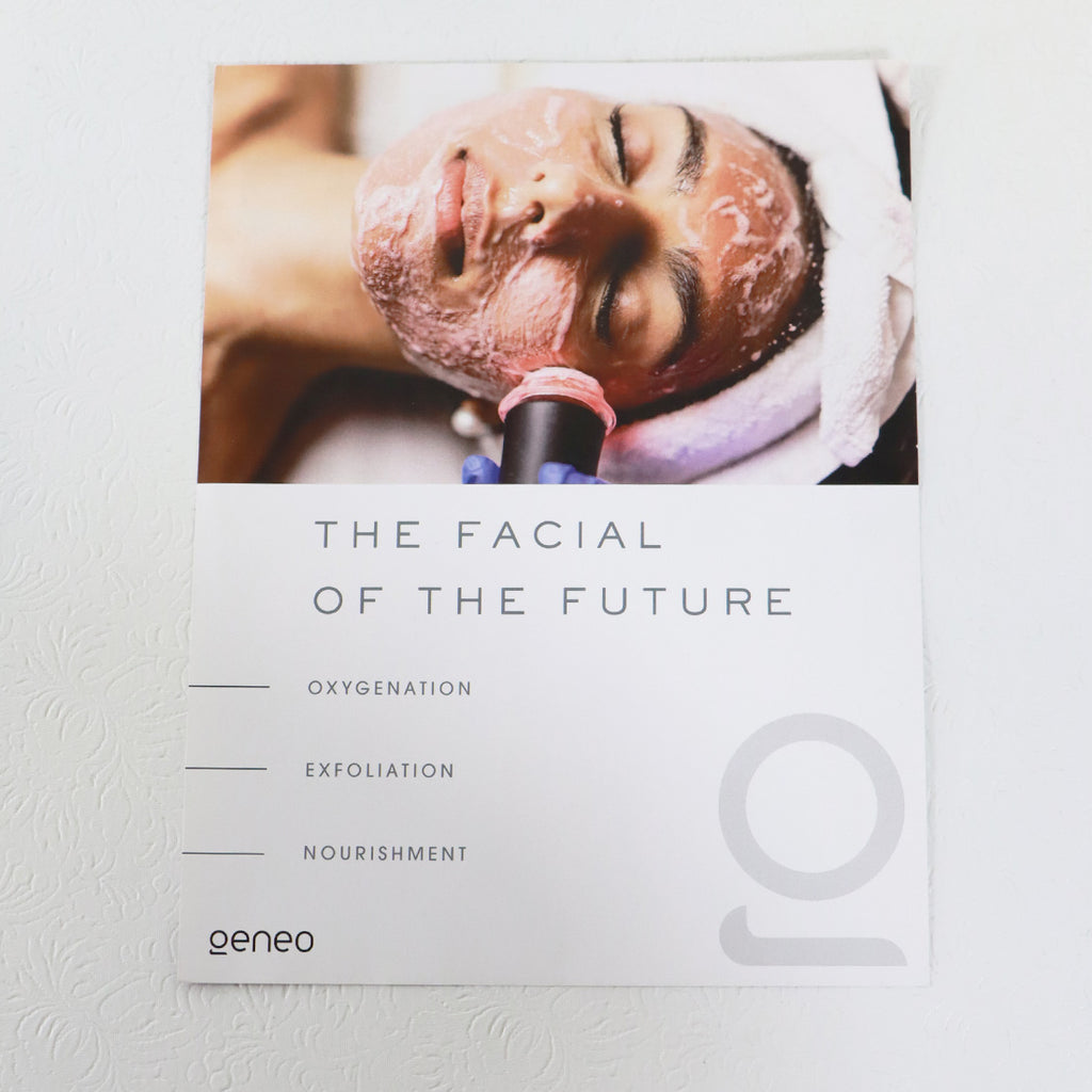 Geneo Breathe In Shine Out Facial Of The Future Marketing Sign