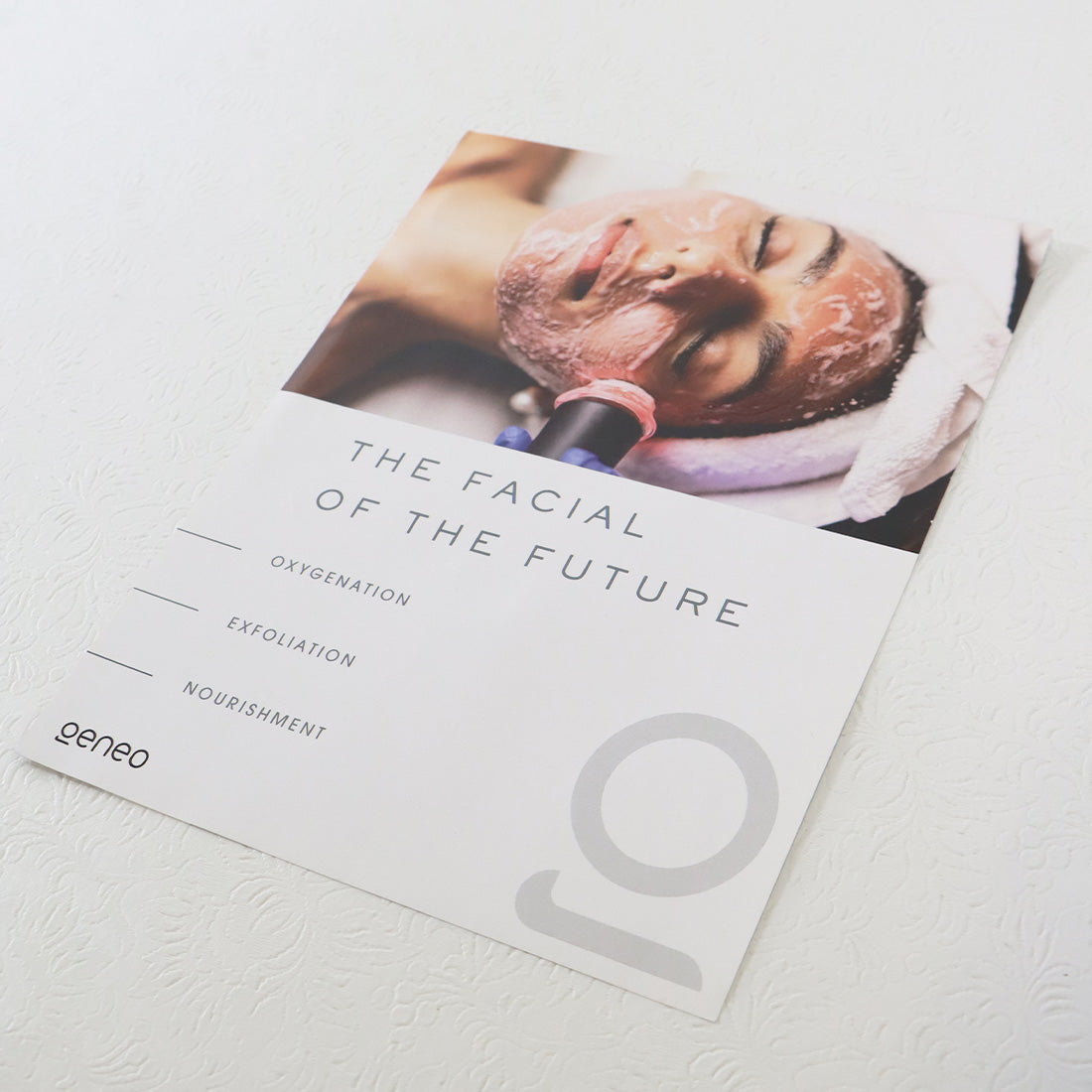 Geneo Breathe In Shine Out Facial Of The Future Marketing Sign