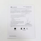 2004 Lumenis UltraScan Encore Laser Beam Alignment Quick Reference Guide Page