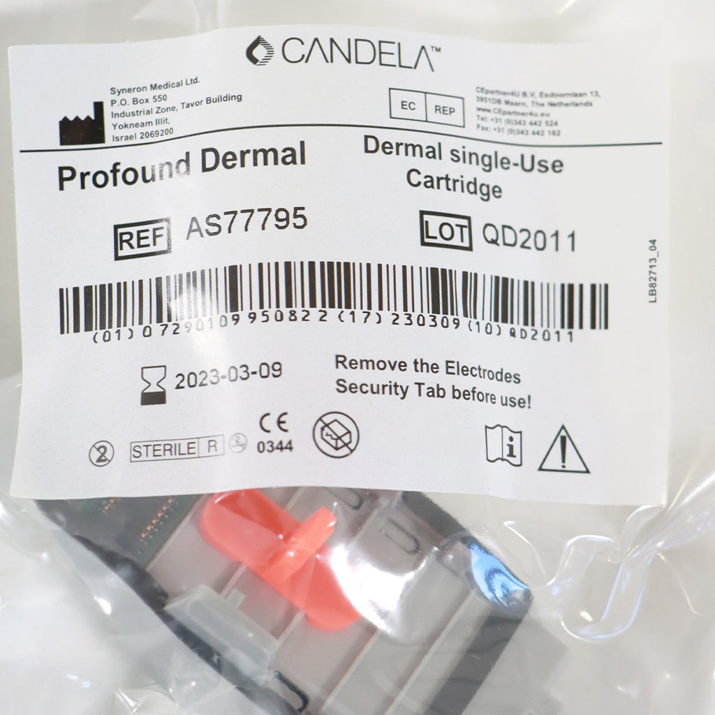Syneron Candela Profound Microneedling RF Dermal Cartridge Exp 03/09/2023 Tip