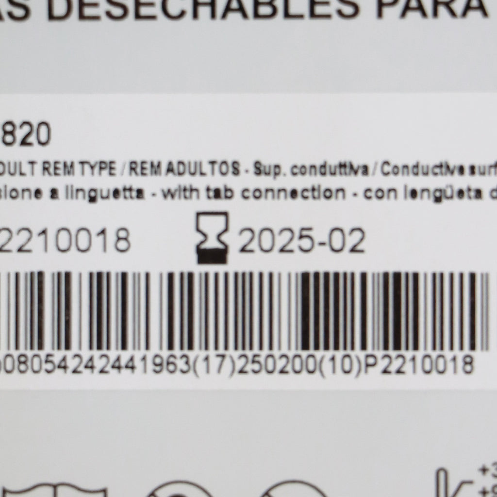 BTL Aesthetics Exilis Electrosurgical Disposable Grounding Pad F7820 Adult 25pk