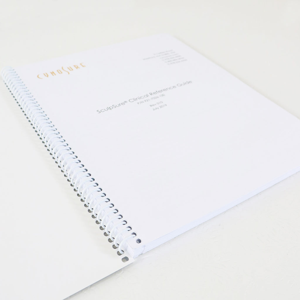 Cynosure SculpSure Laser Clinical Reference Guide 921-7026-100 User Manual Book