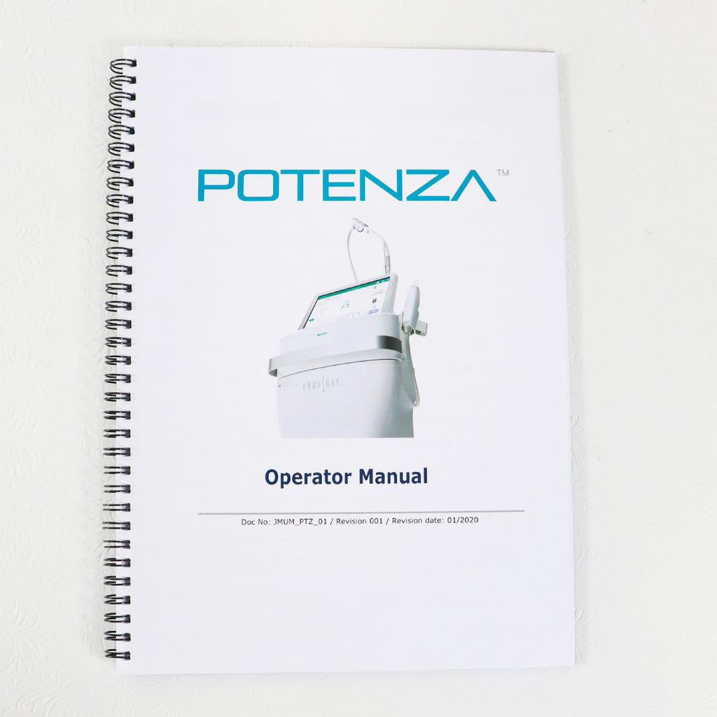 Cynosure Potenza Operator Manual Microneedling User Operation Guide JMUM_PTZ_01
