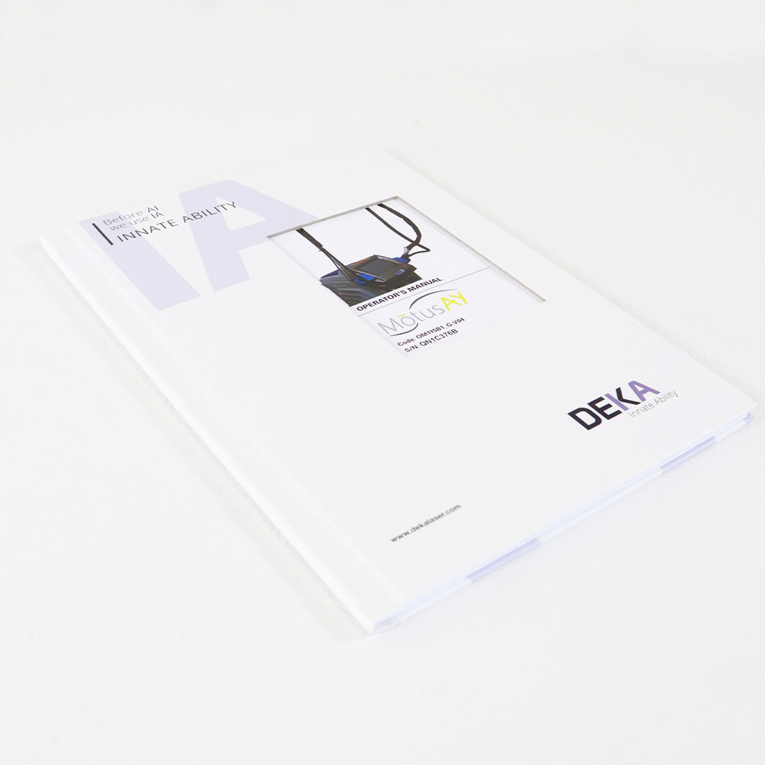 2021 Deka Motus AY Laser Operator's Manual OM115B1_G_V04