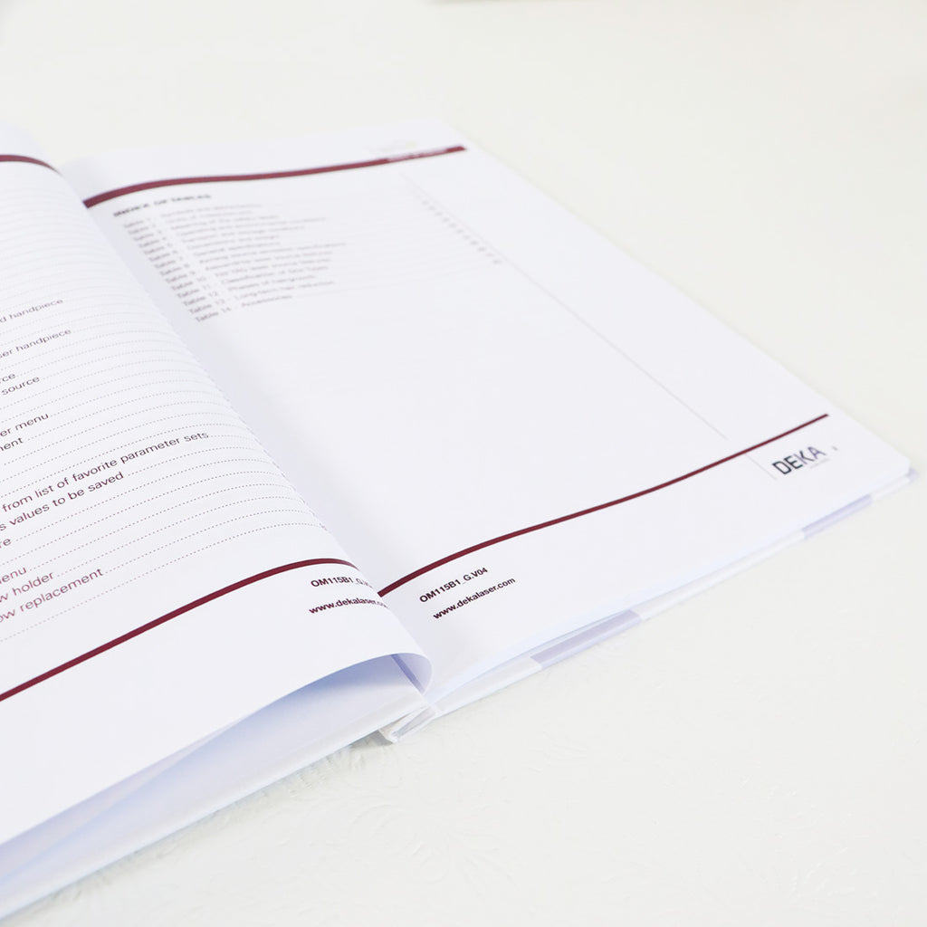2021 Deka Motus AY Laser Operator's Manual OM115B1_G_V04