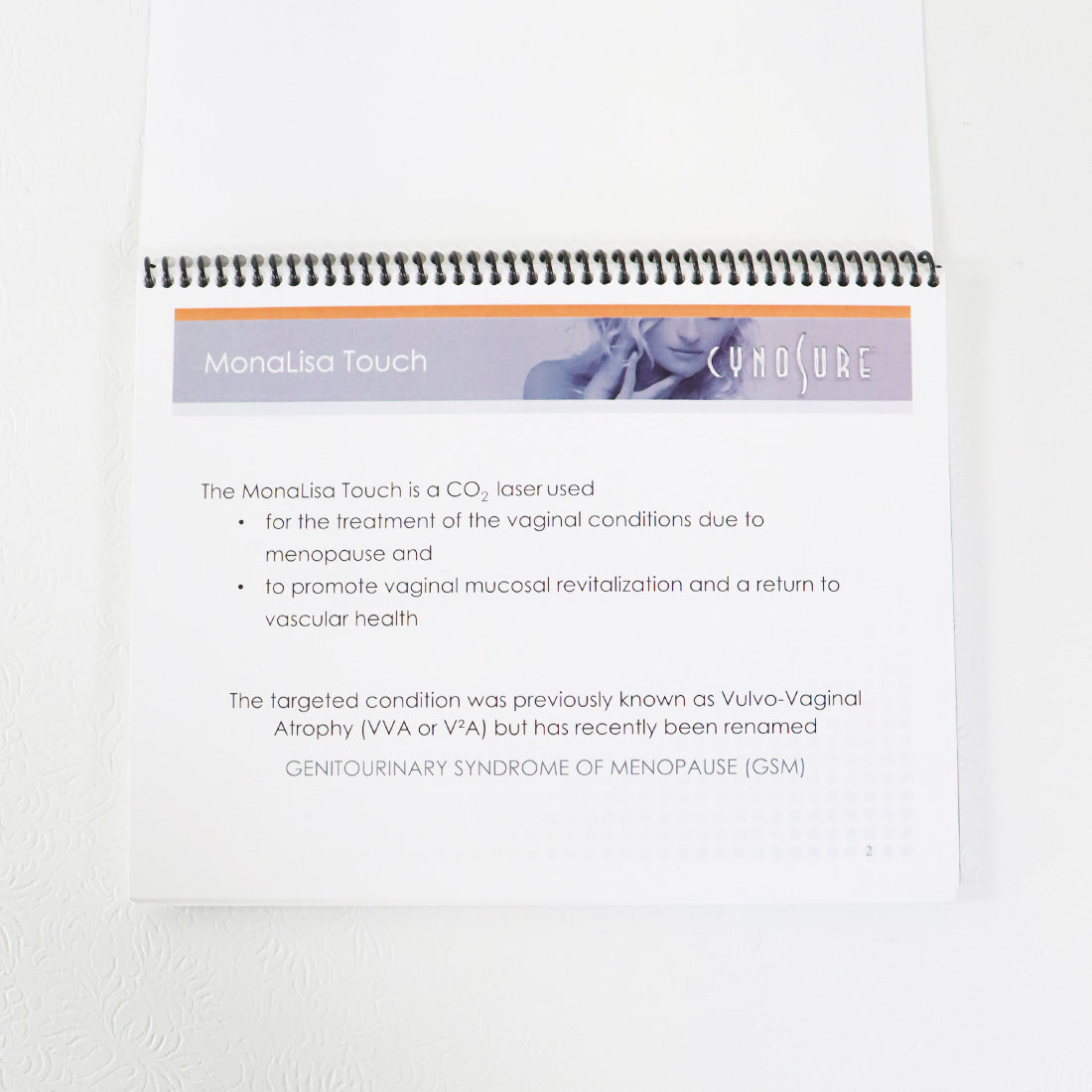 Cynosure Deka MonaLisa Touch In-Service Training Guide Booklet 75 Pages