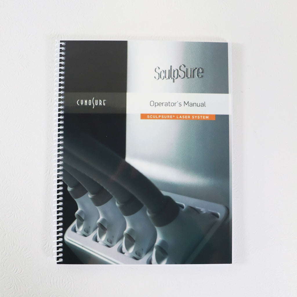 Cynosure Sculpsure Diode Laser System Operator's Manual 850-7026-000