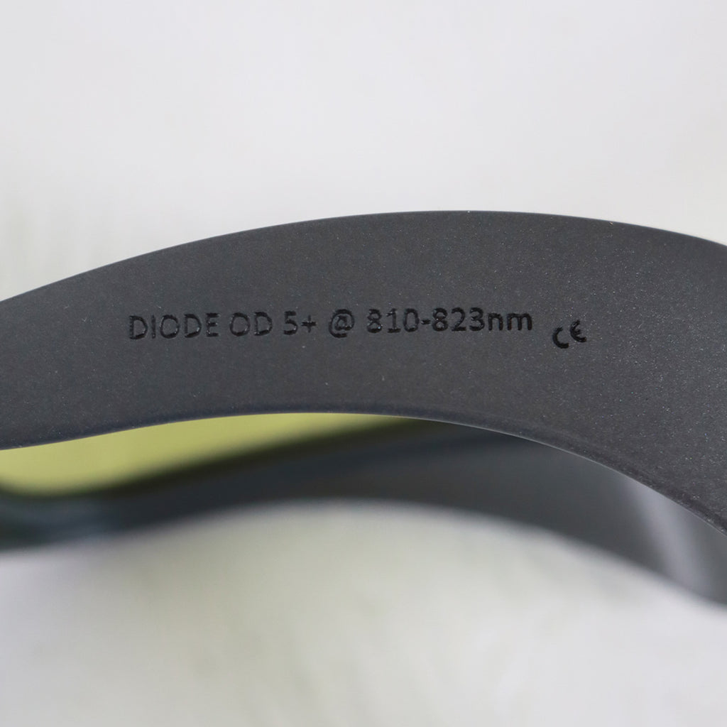 Ellman Univet Diode Laser Safety Glasses PPE Black Yellow Lens OD5 @ 810-823nm