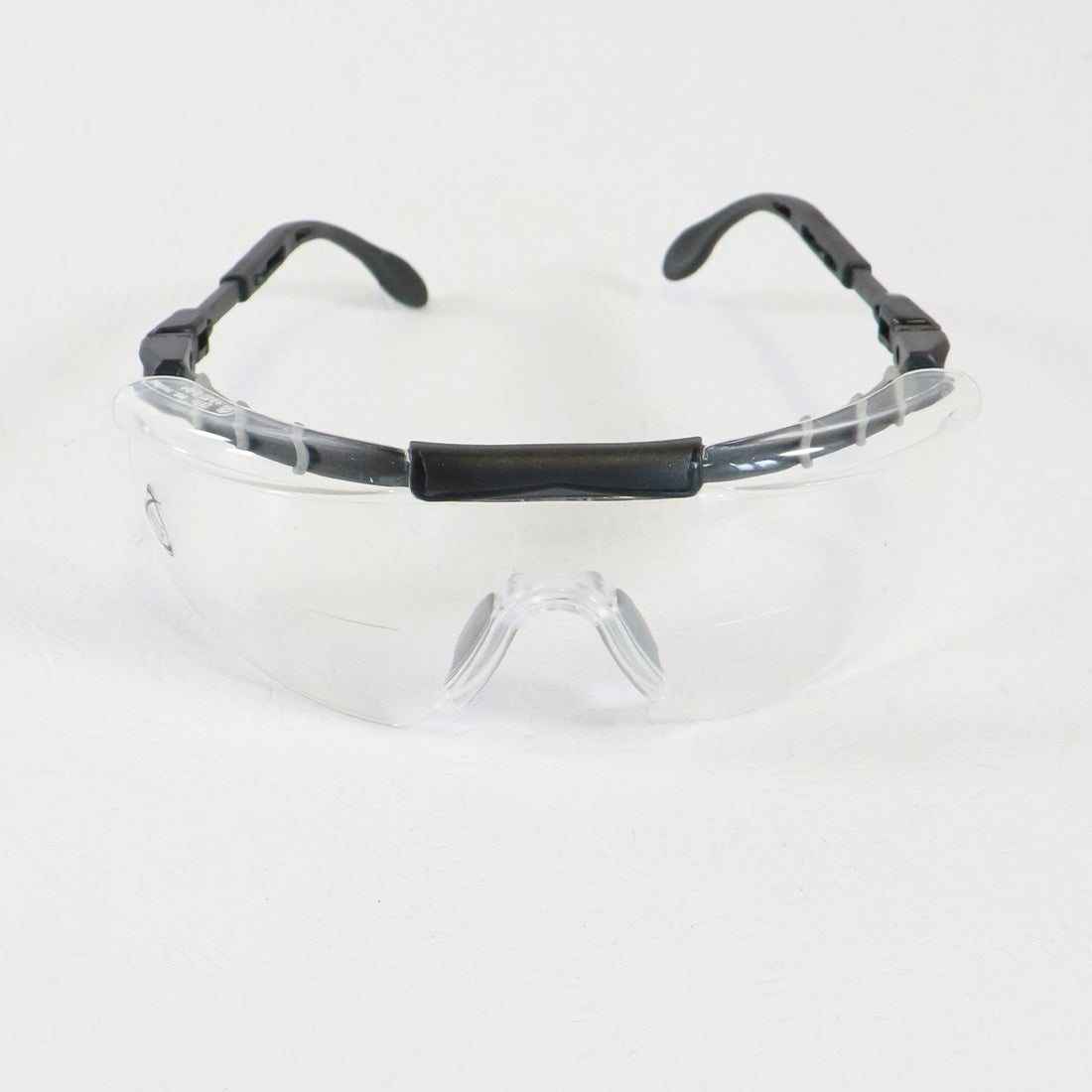 Uvex B-D Z87+ +2.50 B-D+ Clear Lenses Black Gray Frames Eyewear Glasses